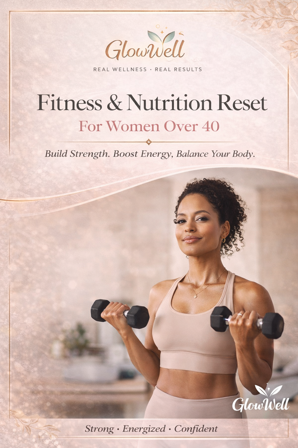 🌿 GlowWell Fitness & Nutrition Reset For Women Over 40