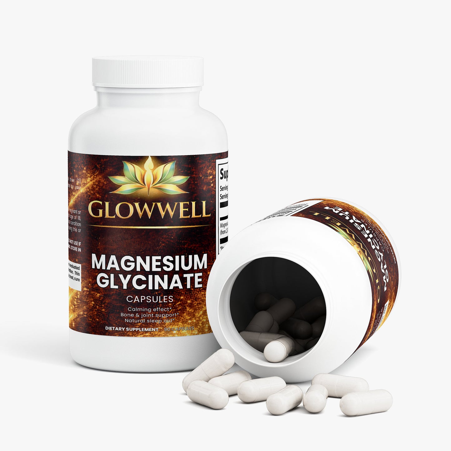 Calm Glow Magnesium
(Magnesium Glycinate)