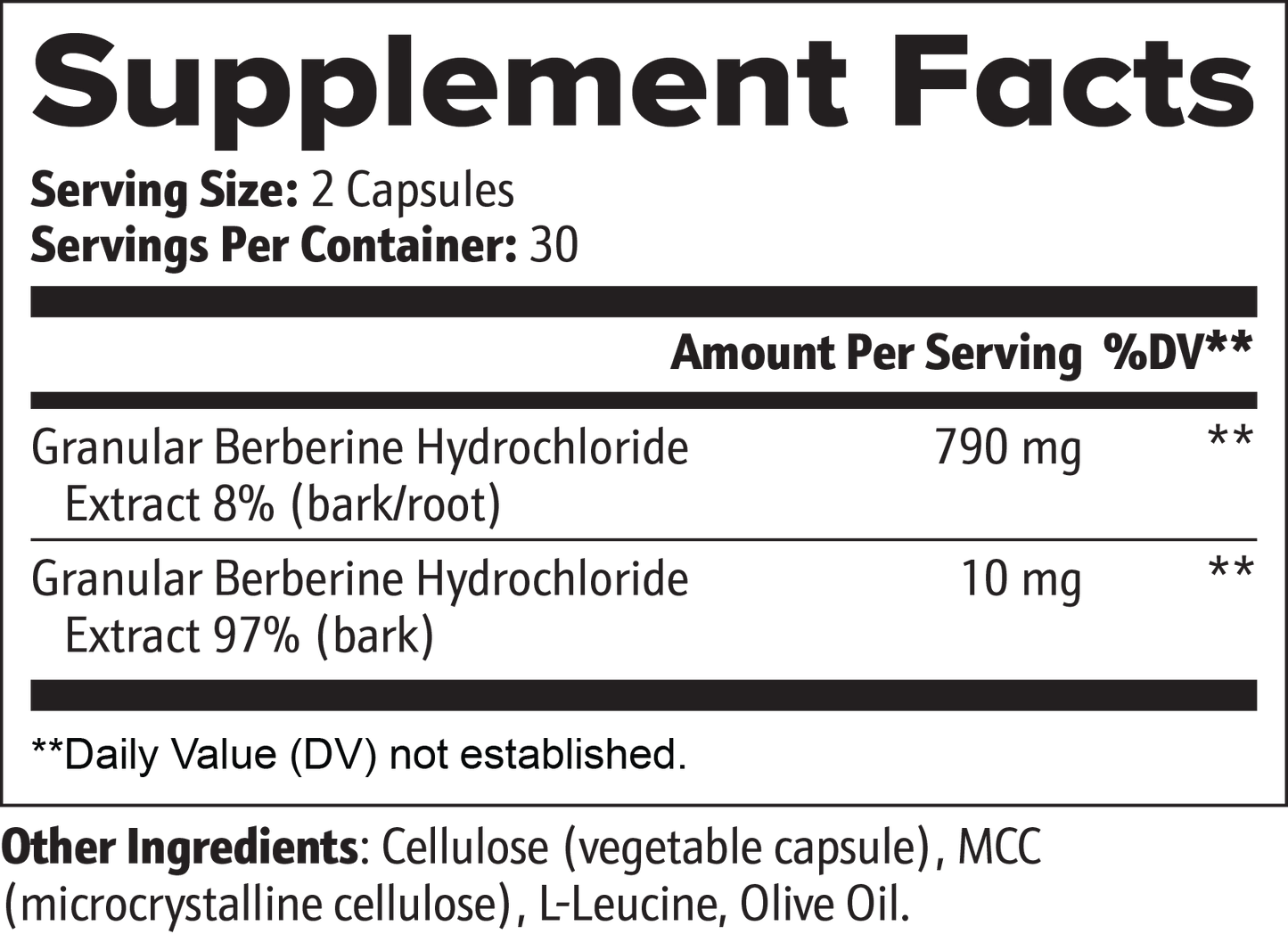 Metabolic Glow (Berberine Support)
